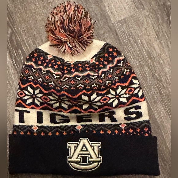 Accessories - Auburn Tigers Knit Beanie